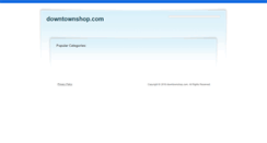 Desktop Screenshot of downtownshop.com